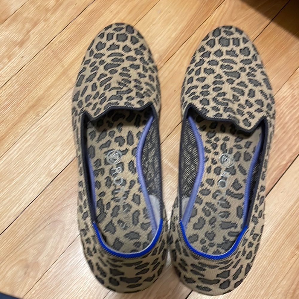 Rothy’s animal print flats 10.5